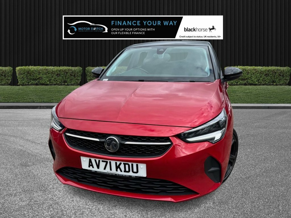 Vauxhall Corsa 1.2L Griffin AV71KDU Red #6