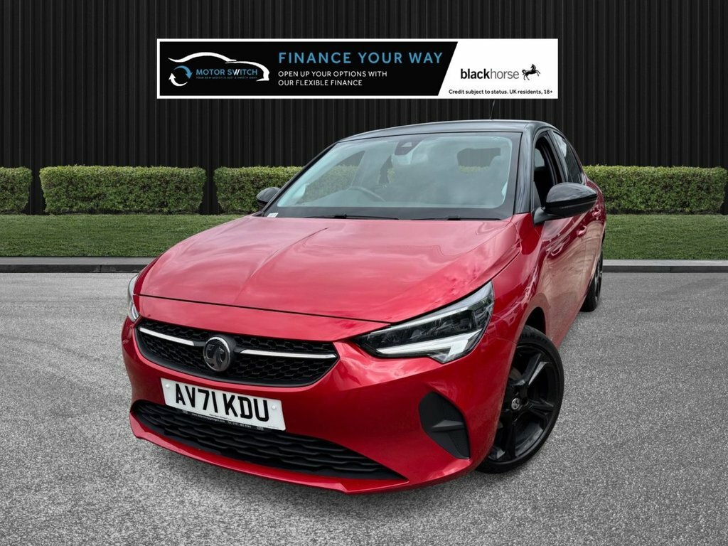 Vauxhall Corsa 1.2L Griffin AV71KDU Red #3