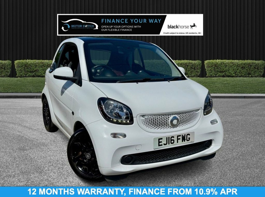 Smart Fortwo Coupe 1L Prime White