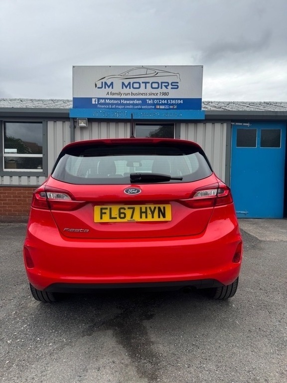 Ford Fiesta Zetec FL67HYN Red #4