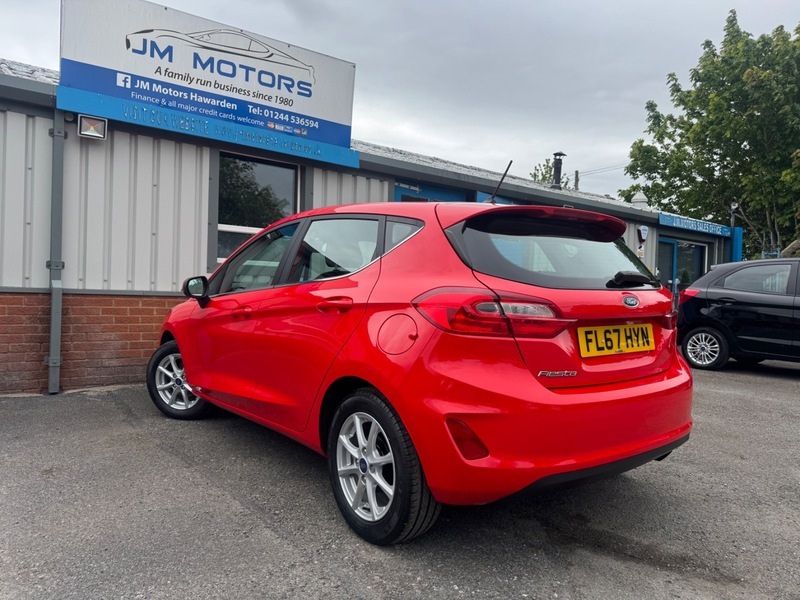 Ford Fiesta Zetec FL67HYN Red #5