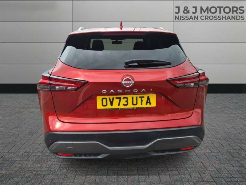 Nissan Qashqai 1.3 Dig-t Mh Tekna - 2023 73 OV73UTA Red #6