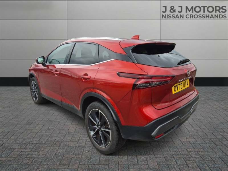 Nissan Qashqai 1.3 Dig-t Mh Tekna - 2023 73 OV73UTA Red #5