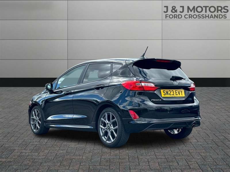 Ford Fiesta 1.0 Ecoboost St-line - 2023 23 SW23EVY Black #5