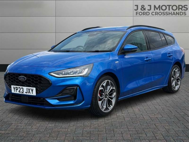 Ford Focus 1.0 Ecoboost St-line X - 2023 23 YP23JXY Blue #2