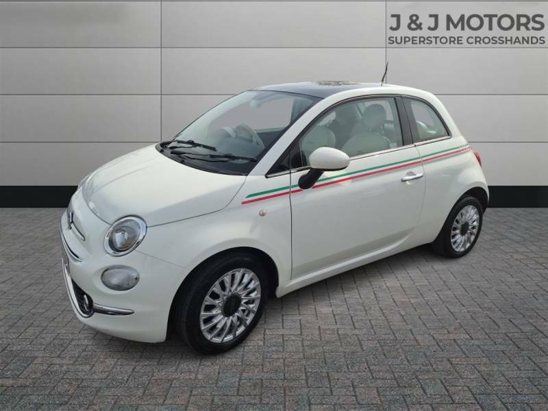 Fiat 500 1.2 Lounge - 2018 68 FX68HJZ White #3