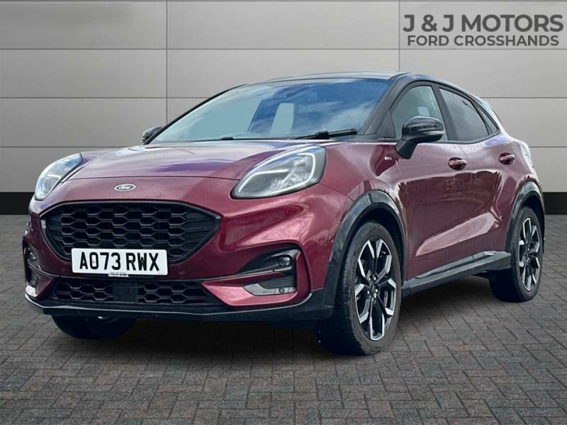 Ford Puma 1.0 Ecoboost Hybrid Mhev Vivid Ruby Edition - AO73RWX Red #3