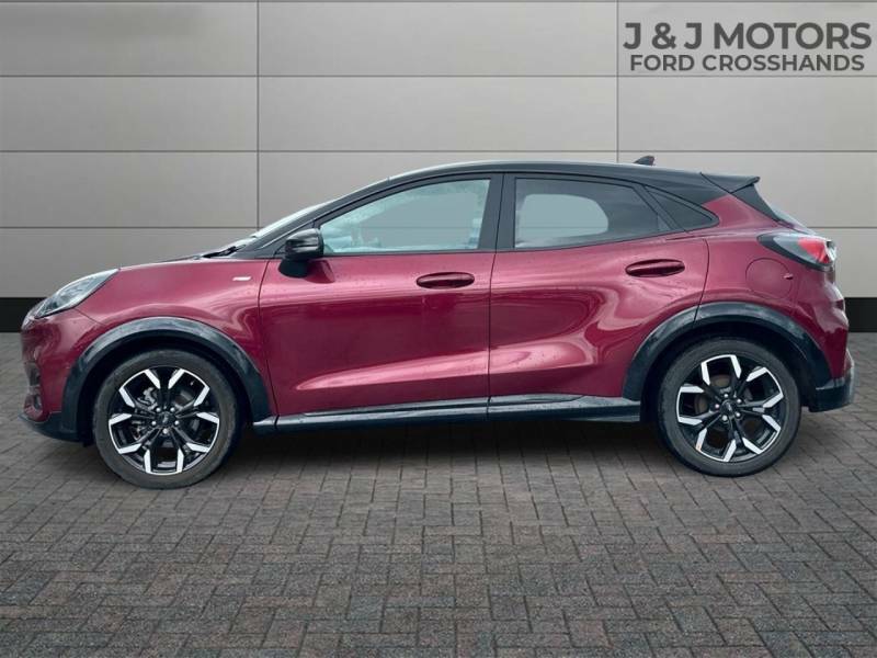 Ford Puma 1.0 Ecoboost Hybrid Mhev Vivid Ruby Edition - AO73RWX Red #4