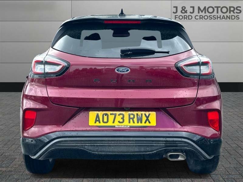 Ford Puma 1.0 Ecoboost Hybrid Mhev Vivid Ruby Edition - AO73RWX Red #6