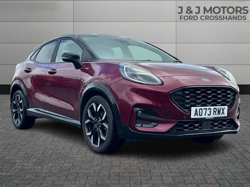 Ford Puma 1.0 Ecoboost Hybrid Mhev Vivid Ruby Edition - Red