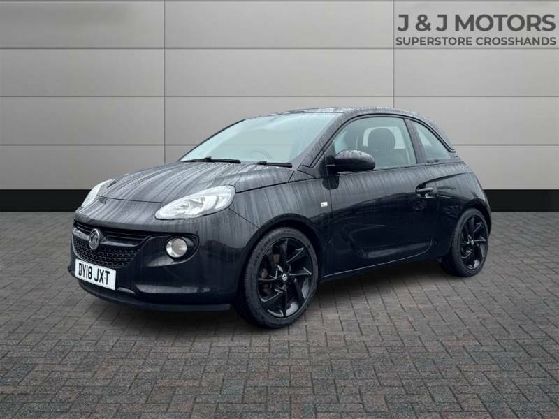 Vauxhall Adam 1.2I Energised - 2018 18 DY18JXT Black #3