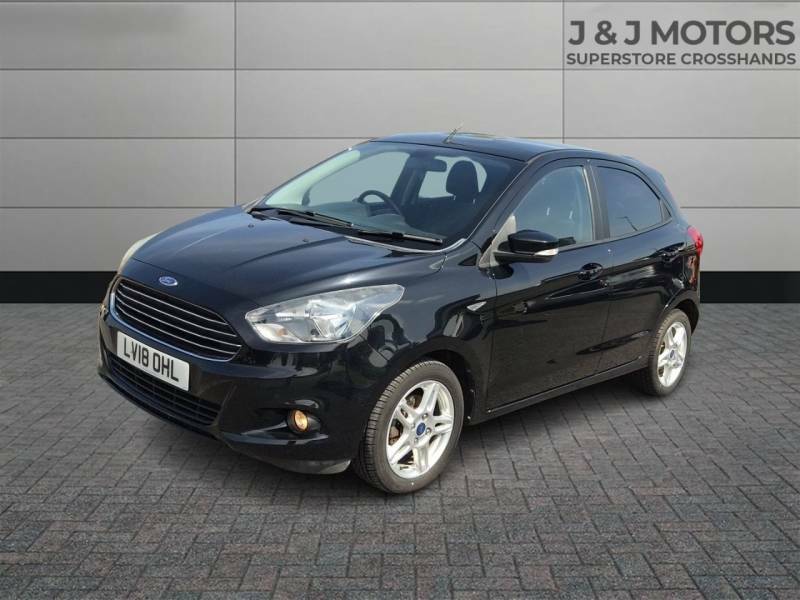 Ford KA+ 1.2 85 Zetec - 2018 18 LV18OHL Black #3