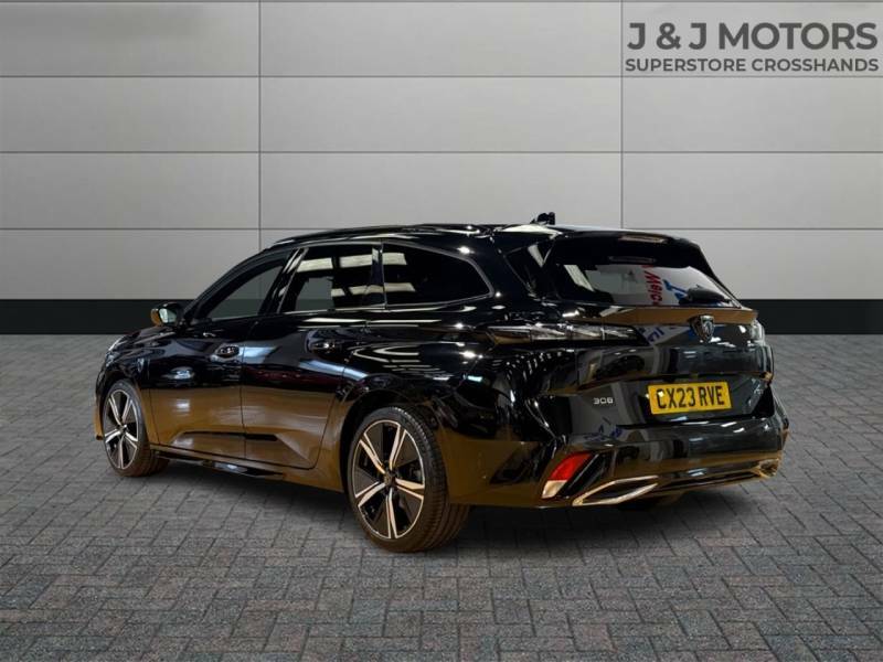 Peugeot 308 1.2 Puretech Gt Eat8 - 2023 23 CX23RVE Black #6