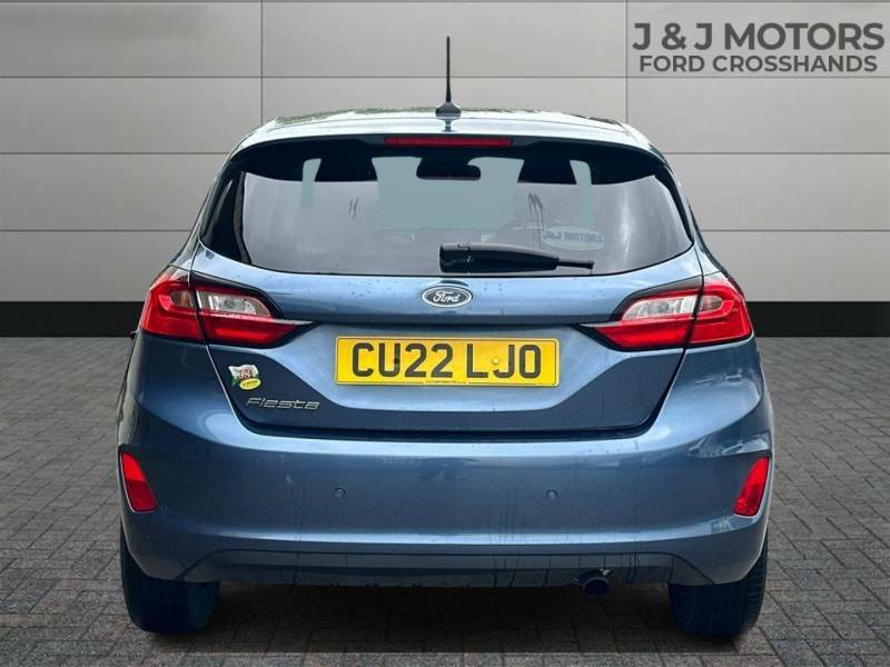 Ford Fiesta 1.0 Ecoboost Titanium - 2022 22 CU22LJO Blue #5