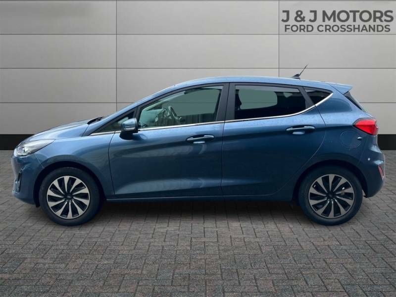 Ford Fiesta 1.0 Ecoboost Titanium - 2022 22 CU22LJO Blue #3