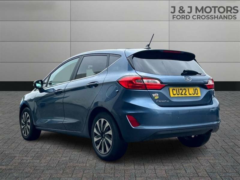 Ford Fiesta 1.0 Ecoboost Titanium - 2022 22 CU22LJO Blue #6