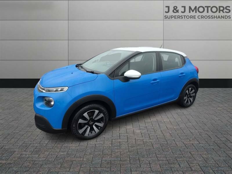 Citroen C3 1.2 Puretech 82 Feel - 2017 67 WJ67FTX Blue #3