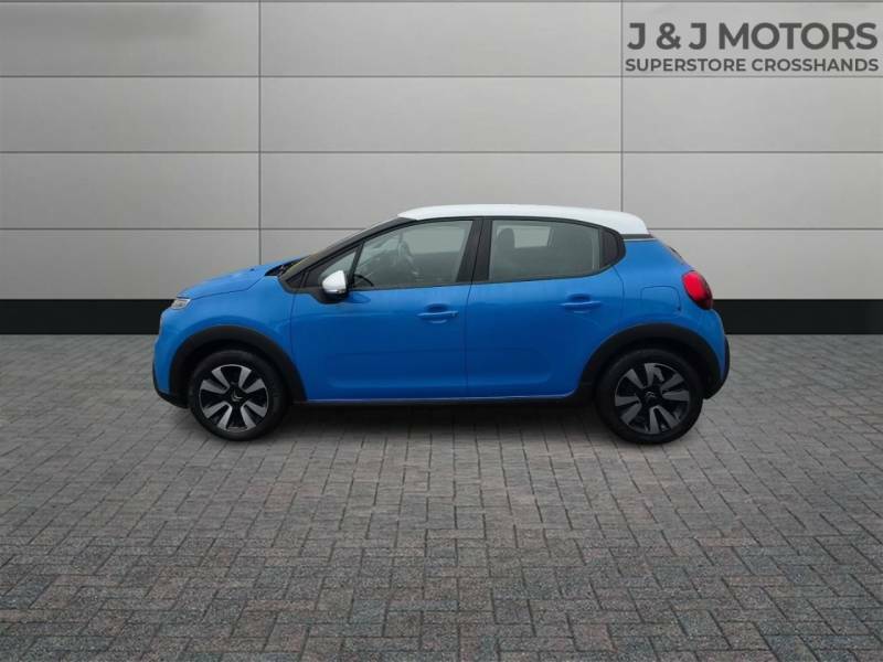 Citroen C3 1.2 Puretech 82 Feel - 2017 67 WJ67FTX Blue #4