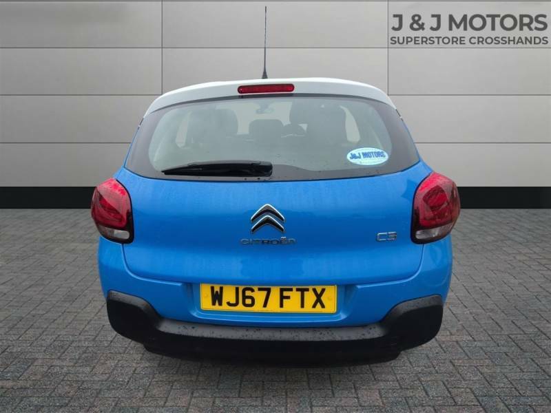 Citroen C3 1.2 Puretech 82 Feel - 2017 67 WJ67FTX Blue #6