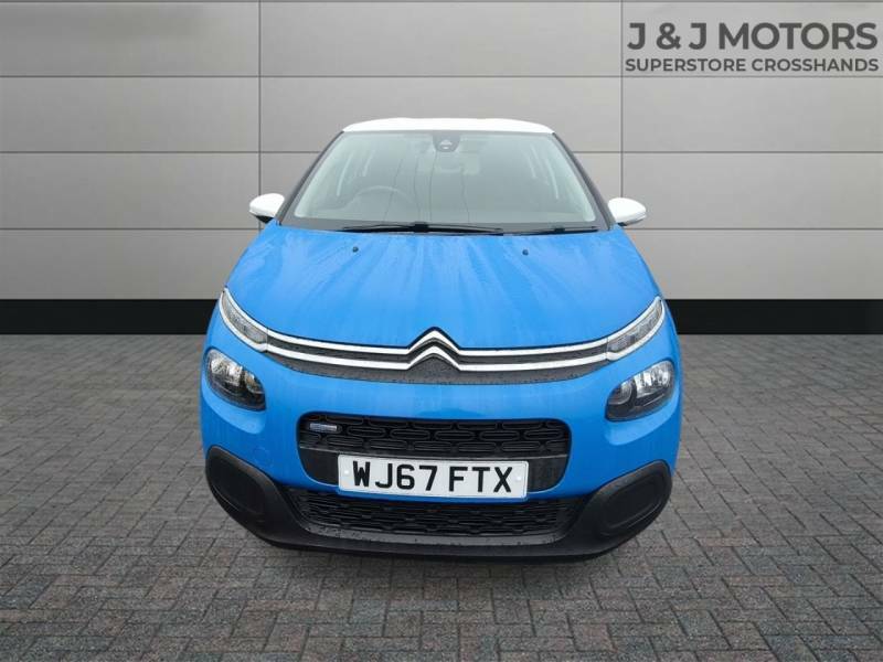 Citroen C3 1.2 Puretech 82 Feel - 2017 67 WJ67FTX Blue #2