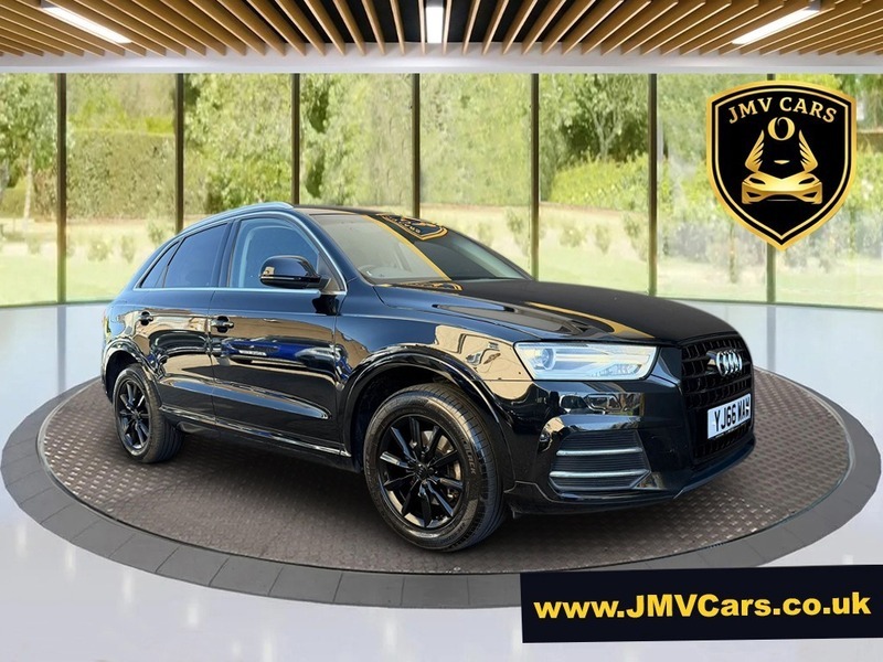 Audi Q3 Tdi Se YJ66WAW Black #6