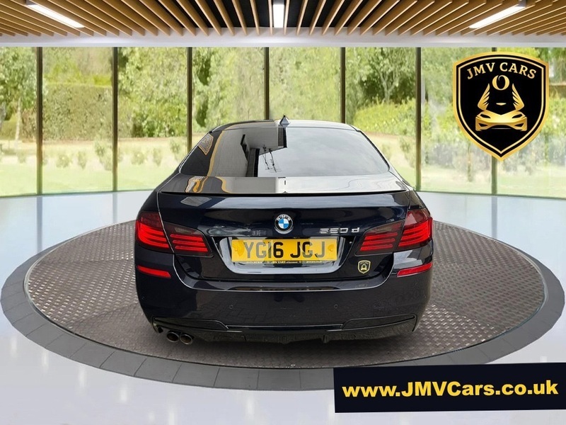 BMW 5 Series 520D M Sport YG16JGJ Black #4