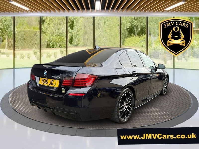 BMW 5 Series 520D M Sport YG16JGJ Black #6