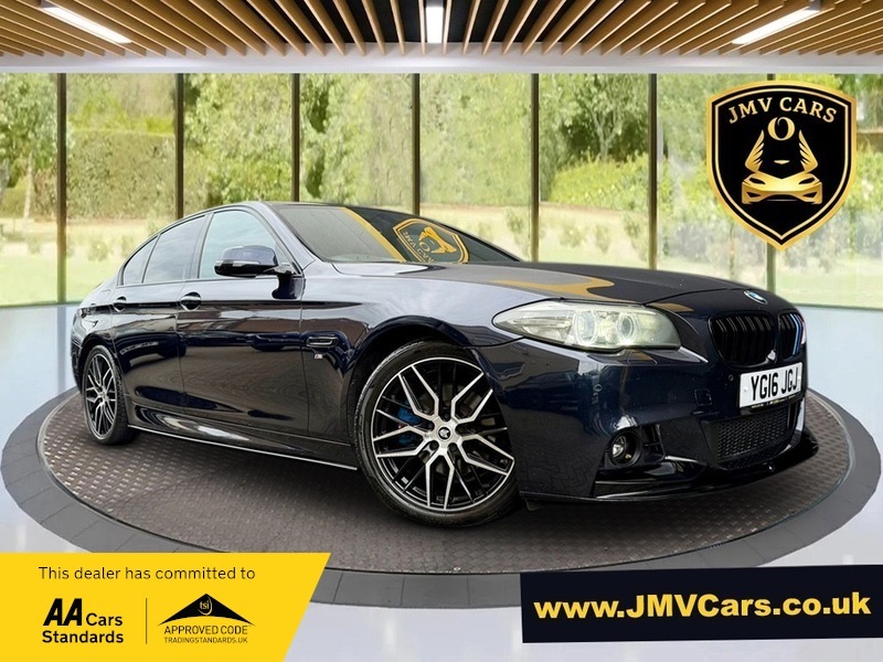 BMW 5 Series 520D M Sport Black