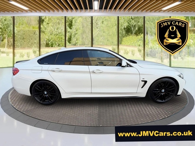 BMW 4 Series Gran Coupe 420I M Sport Gran YK18ZKF White #2