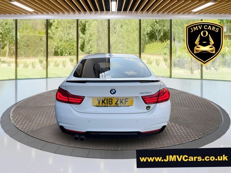 BMW 4 Series Gran Coupe 420I M Sport Gran YK18ZKF White #3