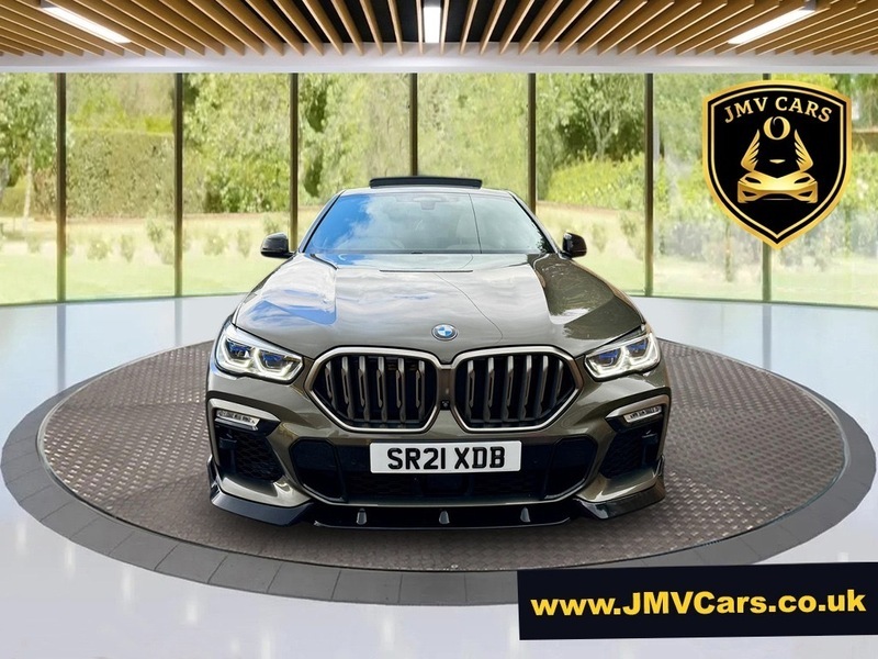 BMW X6 M50i Green #3