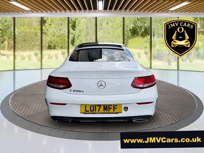 Mercedes-Benz C Class C 250 D Amg LO17MFF White #4
