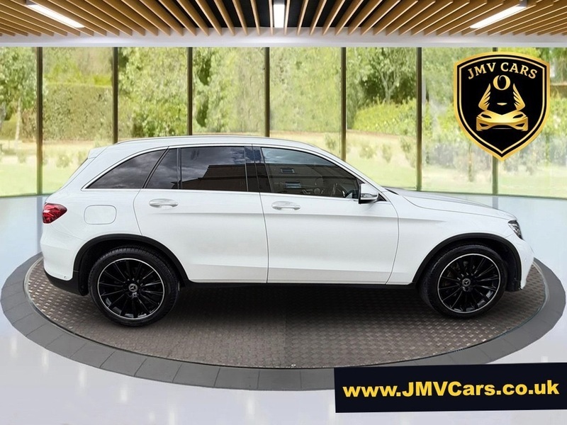 Mercedes-Benz GLC Class Glc 220 D 4Matic WX18JOU White #2