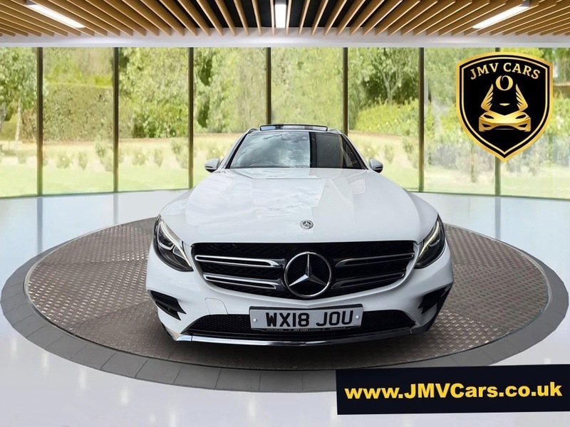 Mercedes-Benz GLC Class Glc 220 D 4Matic WX18JOU White #3