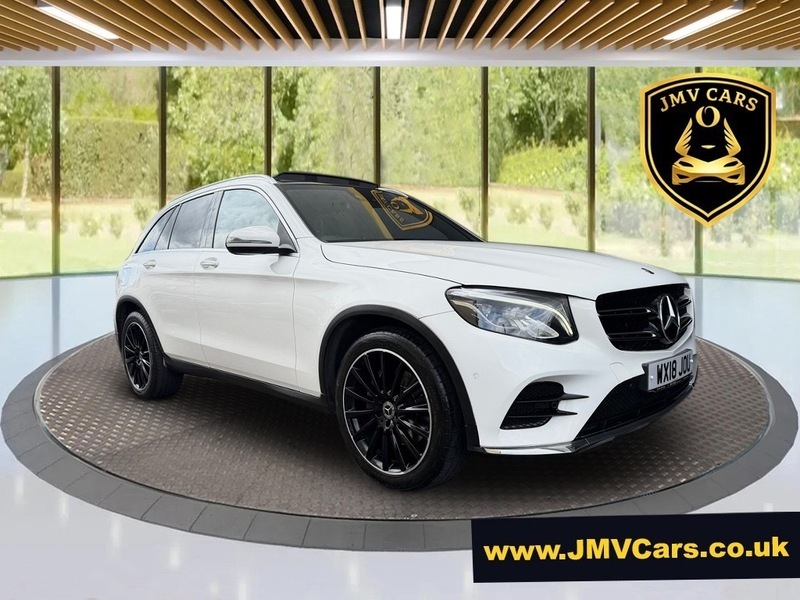 Mercedes-Benz GLC Class Glc 220 D 4Matic WX18JOU White #5