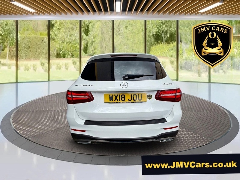 Mercedes-Benz GLC Class Glc 220 D 4Matic WX18JOU White #4