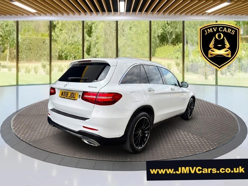 Mercedes-Benz GLC Class Glc 220 D 4Matic WX18JOU White #6