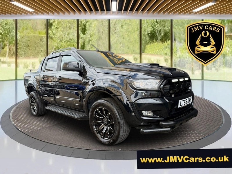 Ford Ranger Wildtrak 4X4 Dcb Tdci LT68OMH Black #6