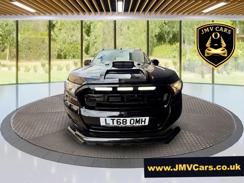 Ford Ranger Wildtrak 4X4 Dcb Tdci LT68OMH Black #3
