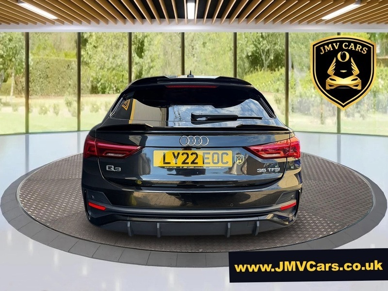 Audi Q3 Sportback Tfsi S Line LY22EOC Black #4