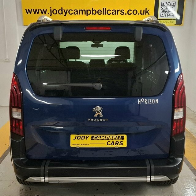 Peugeot Rifter 2021 Horizon Re Wheelchair Accessible Vehicle SB21GXC Blue #4