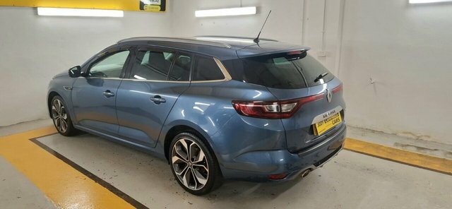 Renault Megane 2019 1.3 Tce Gt Line Sport Tourer Manua BN69SNX Blue #6