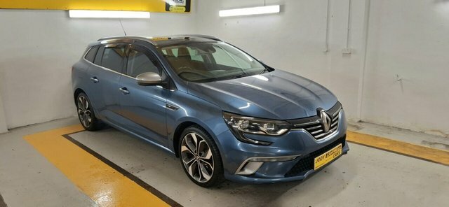 Renault Megane 2019 1.3 Tce Gt Line Sport Tourer Manua BN69SNX Blue #2