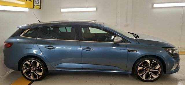 Renault Megane 2019 1.3 Tce Gt Line Sport Tourer Manua BN69SNX Blue #3