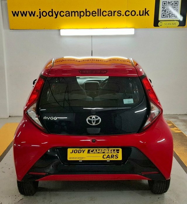 Toyota Aygo 2019 1.0 Vvt-i X-play Hatchback PJ68WGN Red #5