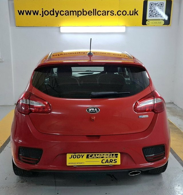 Kia Ceed 2016 1.6 Crdi 4 Hatchback Euro 6 LJ66YLA Red #4