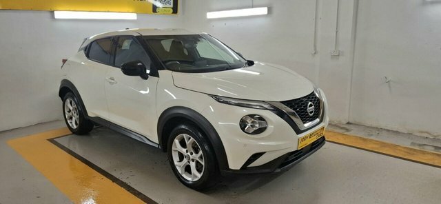 Nissan Juke 2022 1.0 Dig-t N-connecta Suv Eu WGZ2594 White #2
