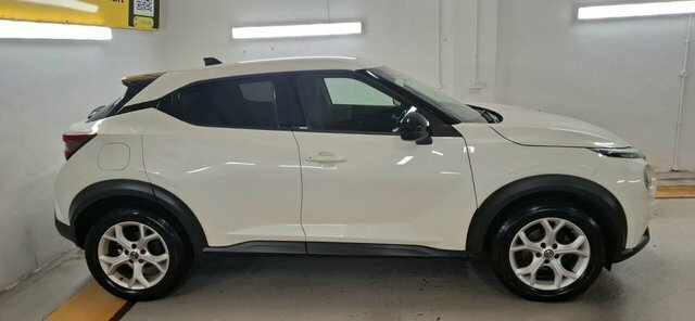 Nissan Juke 2022 1.0 Dig-t N-connecta Suv Eu WGZ2594 White #3