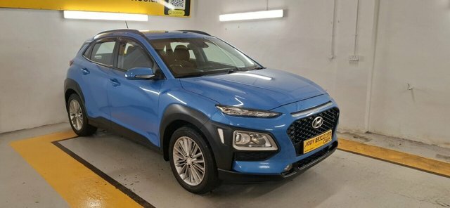 Hyundai Kona 2019 1.0 T-gdi Se Suv Euro 6 S SA19LKL Blue #2