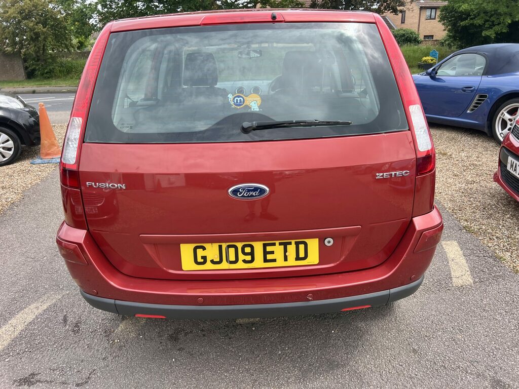 Ford Fusion Automatic Red #6